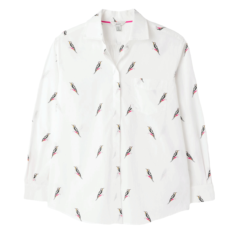 Joules Ladies Amilla Chalk Spot Shirt-2